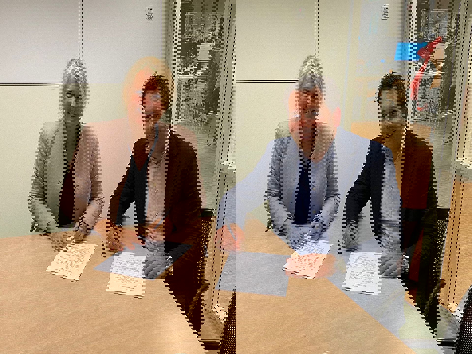 Ondertekening Molenweg en Baankstraat Zutphen