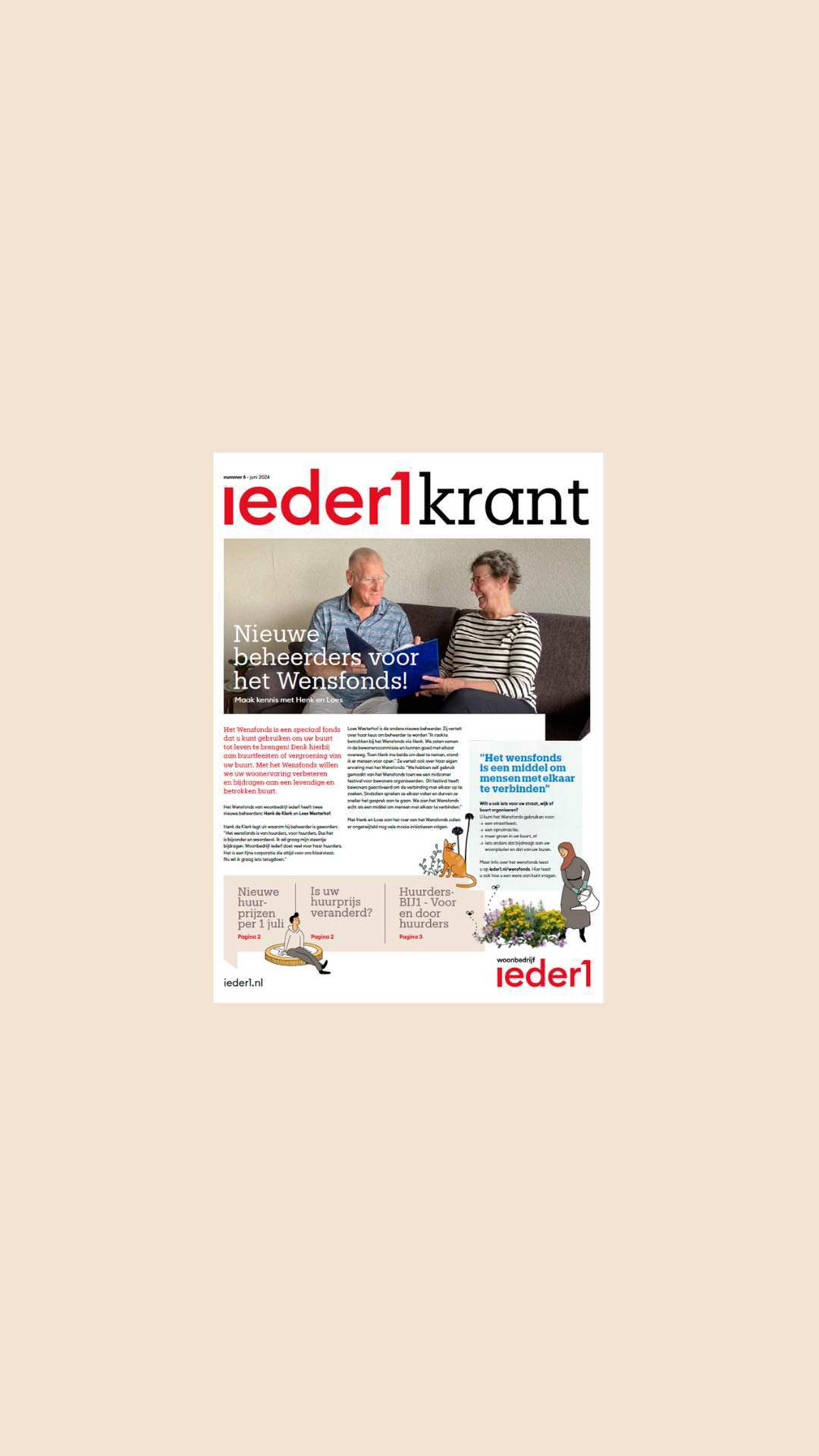 Ieder1krant Nieuwsbericht Website